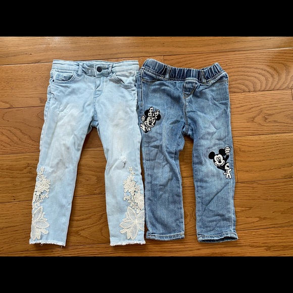 Zara Bottoms Zara Toddler Girl Sz 23 1 Gap Girl 3t Jeans Poshmark